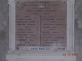 Plaque Mortuaire de la Grande Guerre