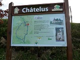 Le Ch�teau - Carte du Sentier