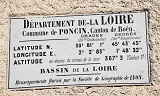 Plaque de situation g�ographique