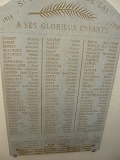 Plaque � la Mairie