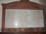 Plaque Comm�morative