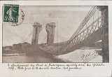Pont suite  la crue du 17/10/1907