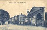 Halle et rue de Clermont
