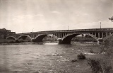 Le pont vers 1950