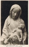 Vierge en bois (d�tail)