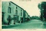 Mont�e du pav�