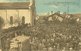 Fun�railles<br>des Victimes du Puits Combe<br>2/7/1928