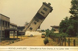 Le Puits Charles<br>D�molition le 1/7/1986