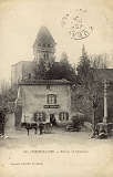 Place et donjon en 1906