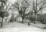 Place et fontaine